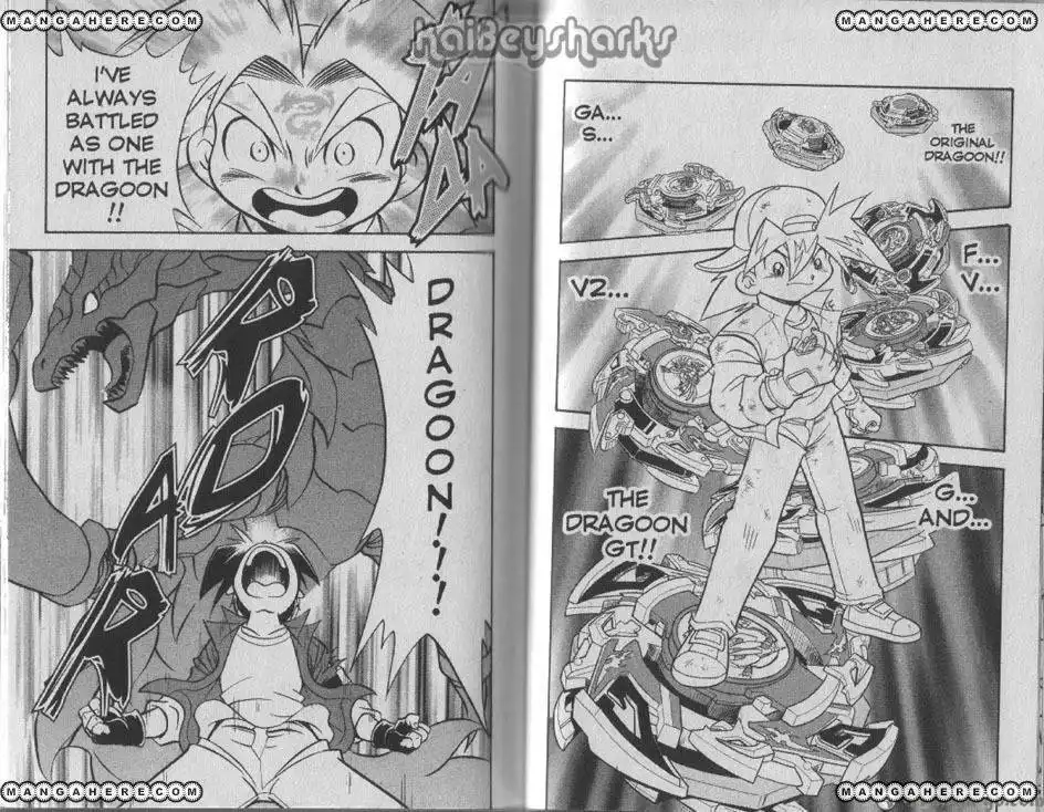 Bakuden Shoot Beyblade Chapter 12.2 12